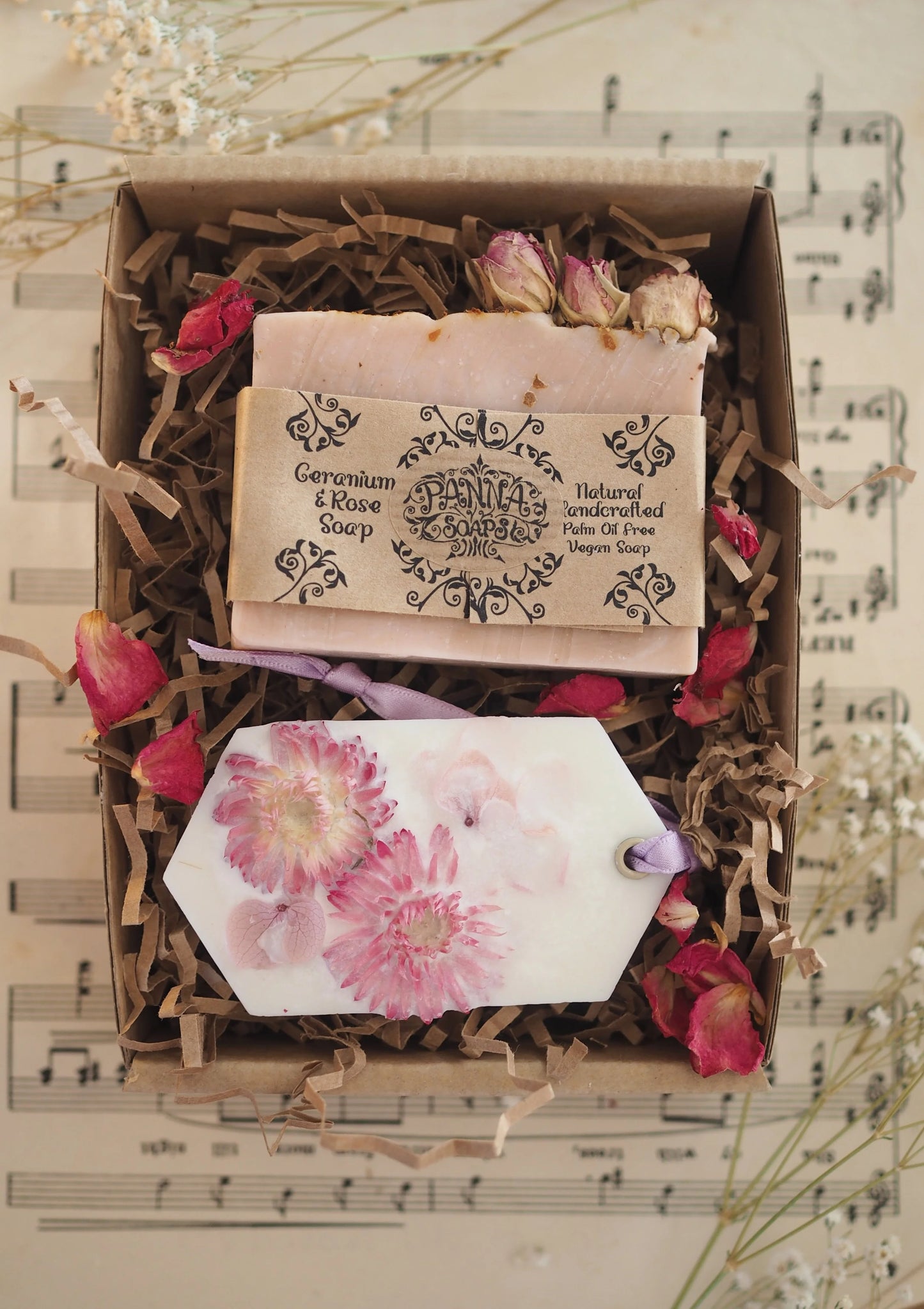 Panna Soap and Aroma Wax Sachet Duo