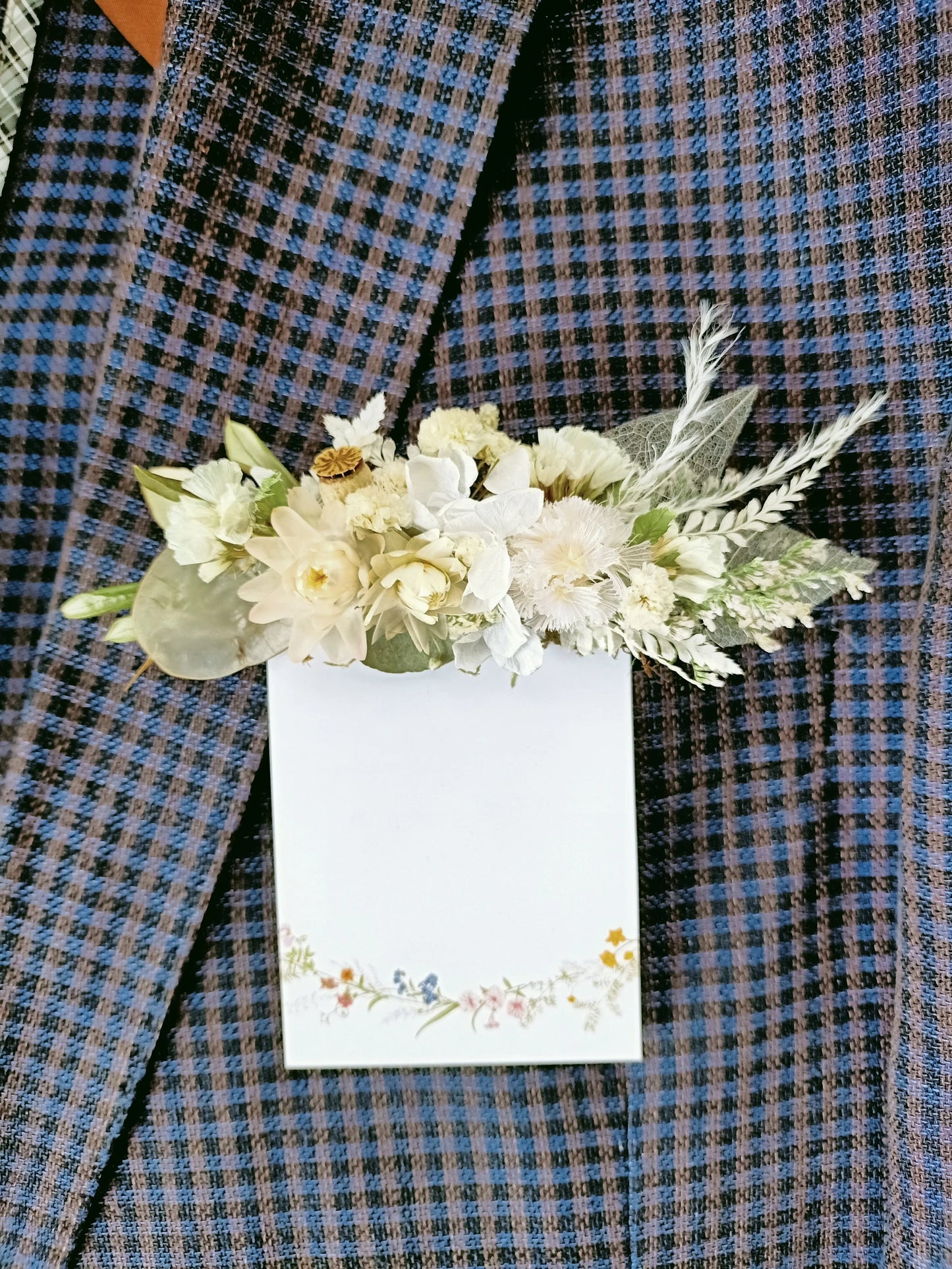 Floral Pocket Square (Custom Colours)