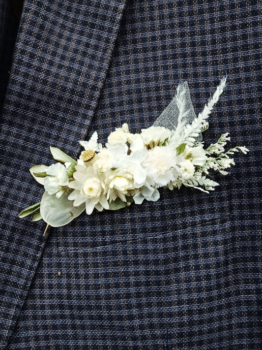 Floral Pocket Square (Custom Colours)