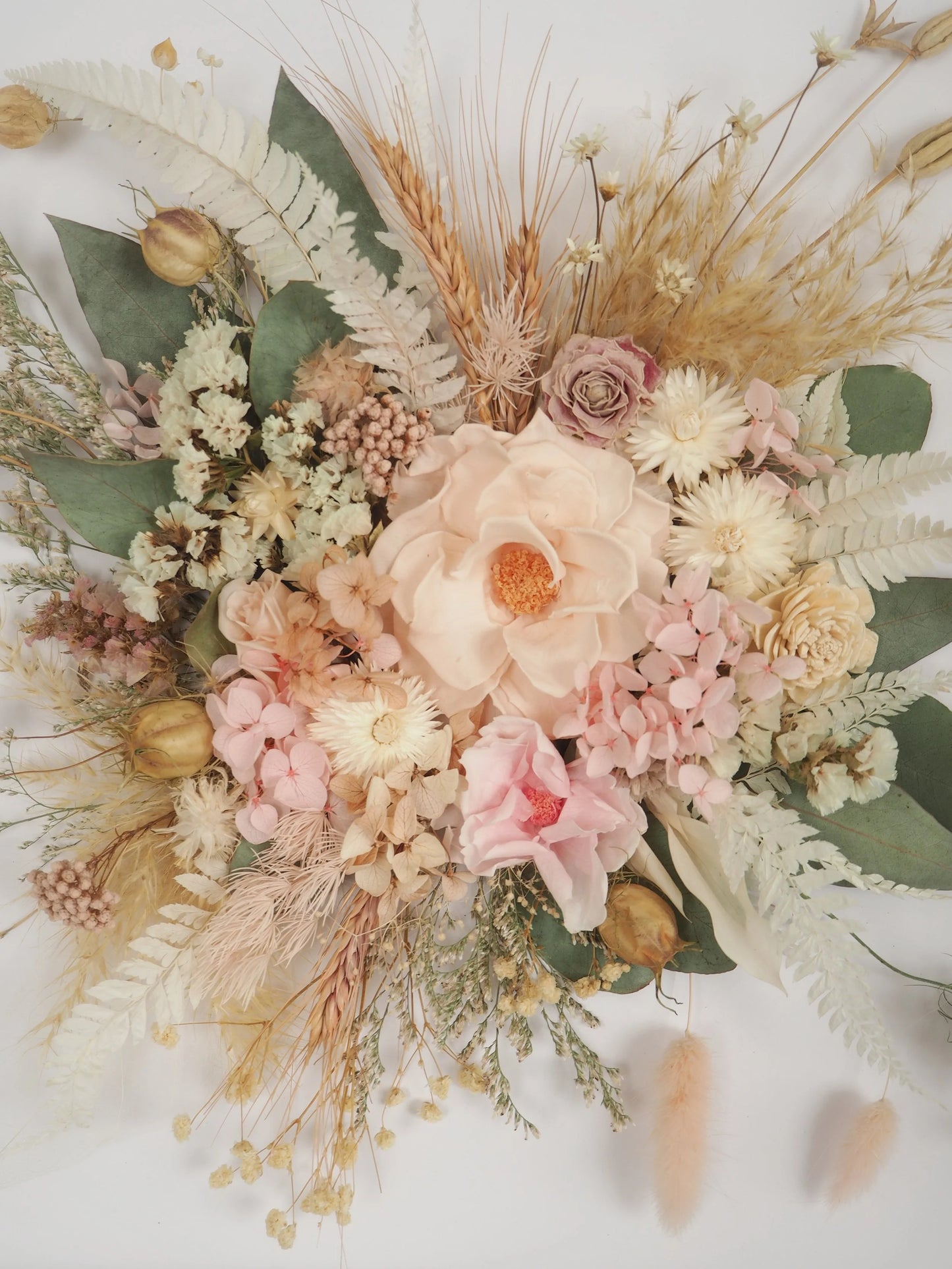 Pastel Framed Bouquet - 42.5cm x 42.5cm