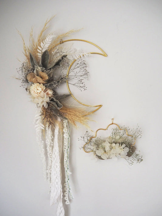 Enchanted Moon And Cloud