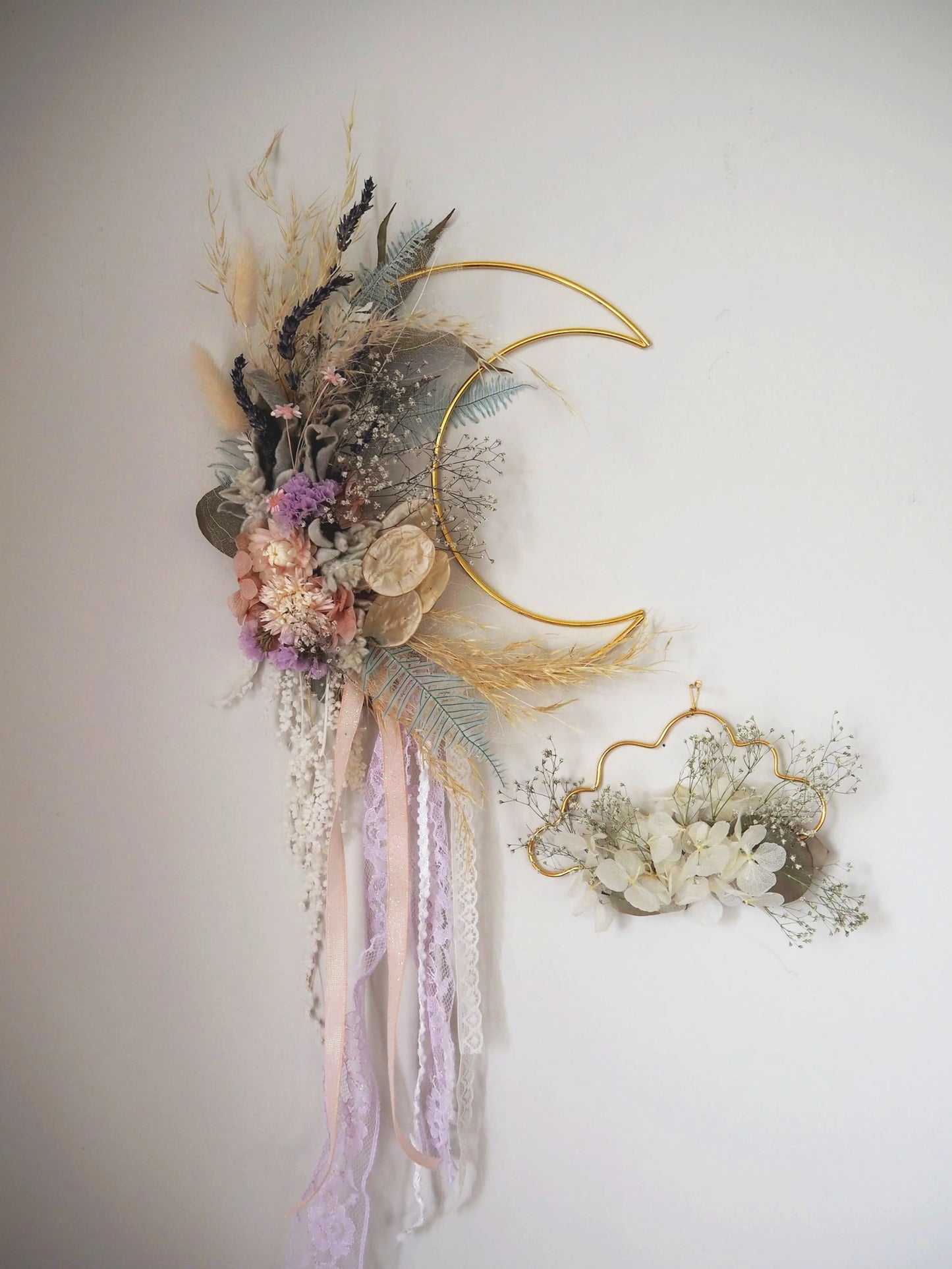 Enchanted Moon And Cloud