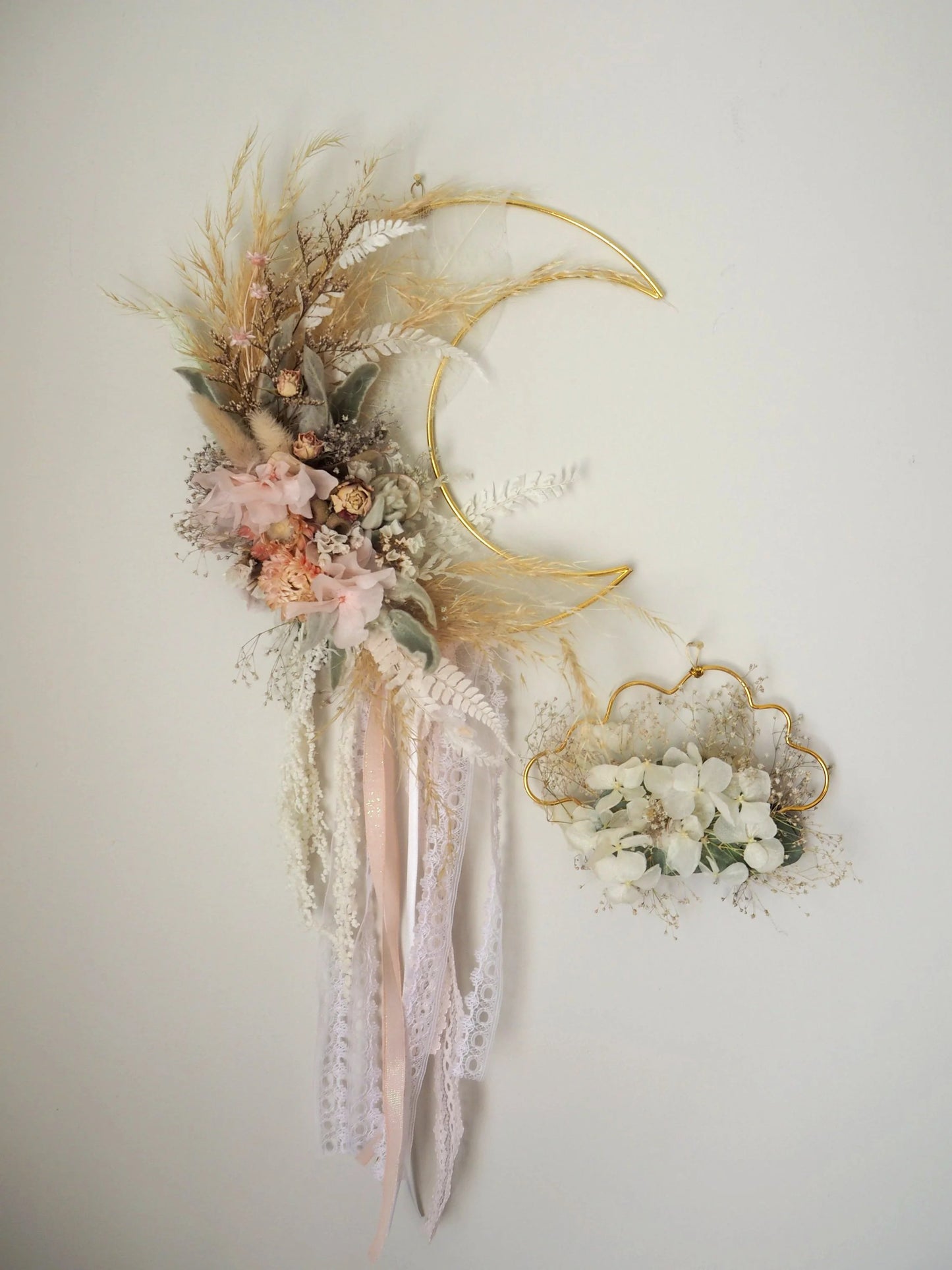 Enchanted Moon And Cloud