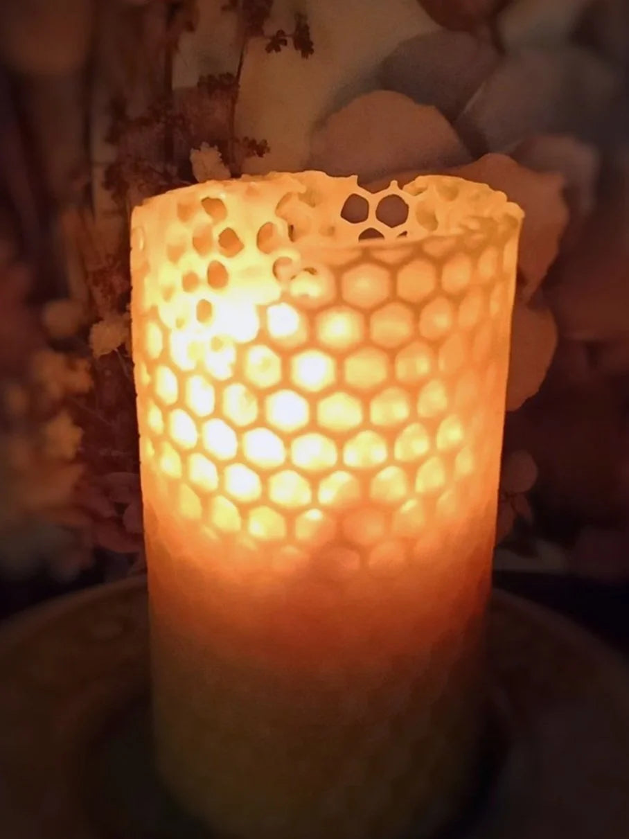 Beeswax Candle and Fairy Soap Box